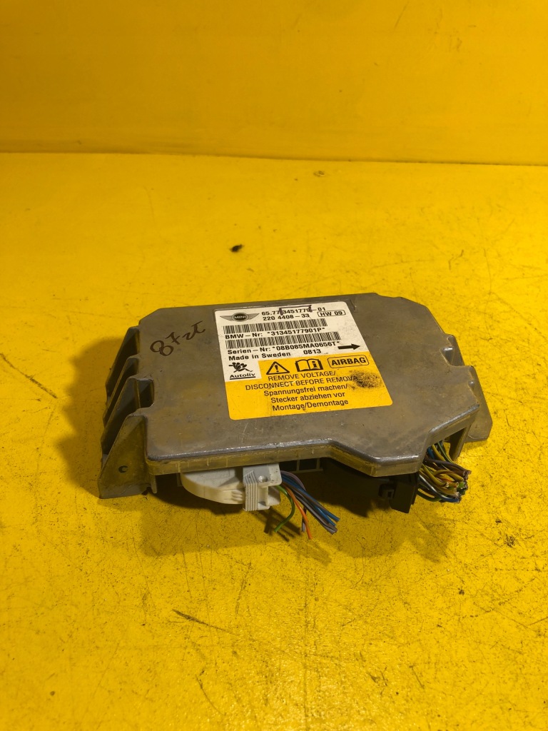 фото №1, Citroen ds3 модуль блок керування подушок подушка безпеки 3451779