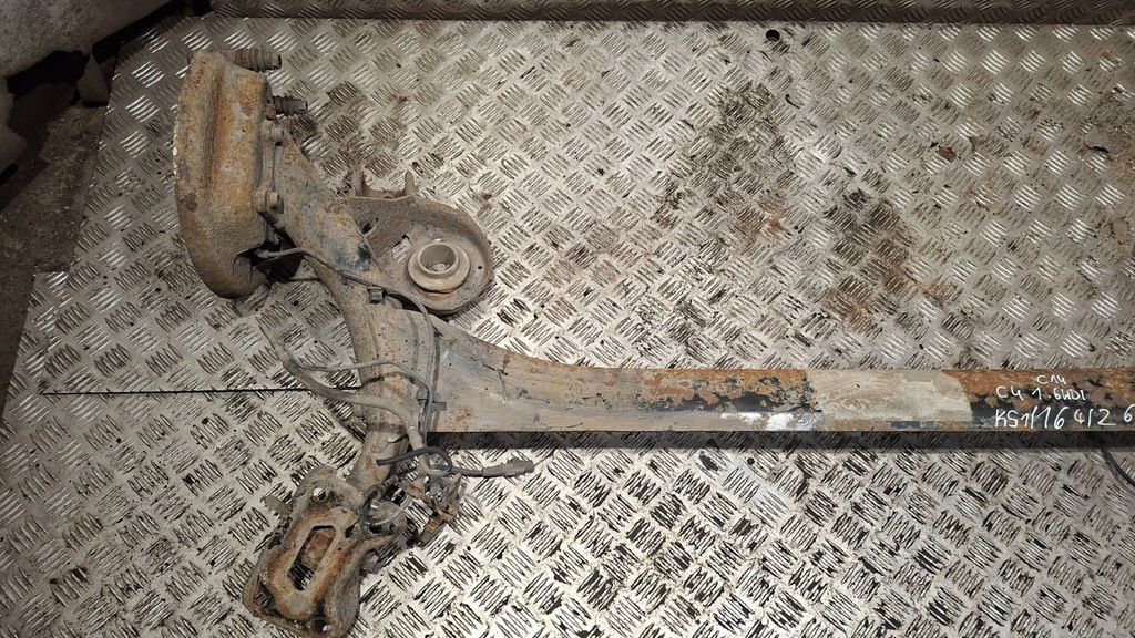 фото №9, Балка подвеска задняя citroen c4 1.6hdi