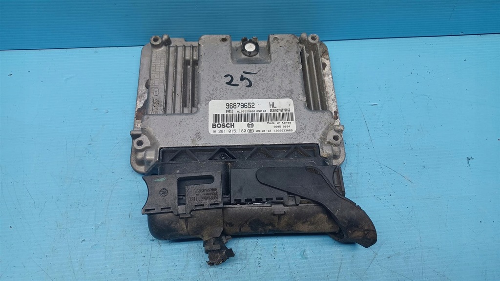 фото №1, Chevrolet lacetti бортовой компьютер двигателя 96879652