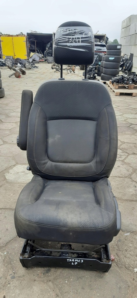 фото №3, Сидіння лівий перед водія renault trafic iii