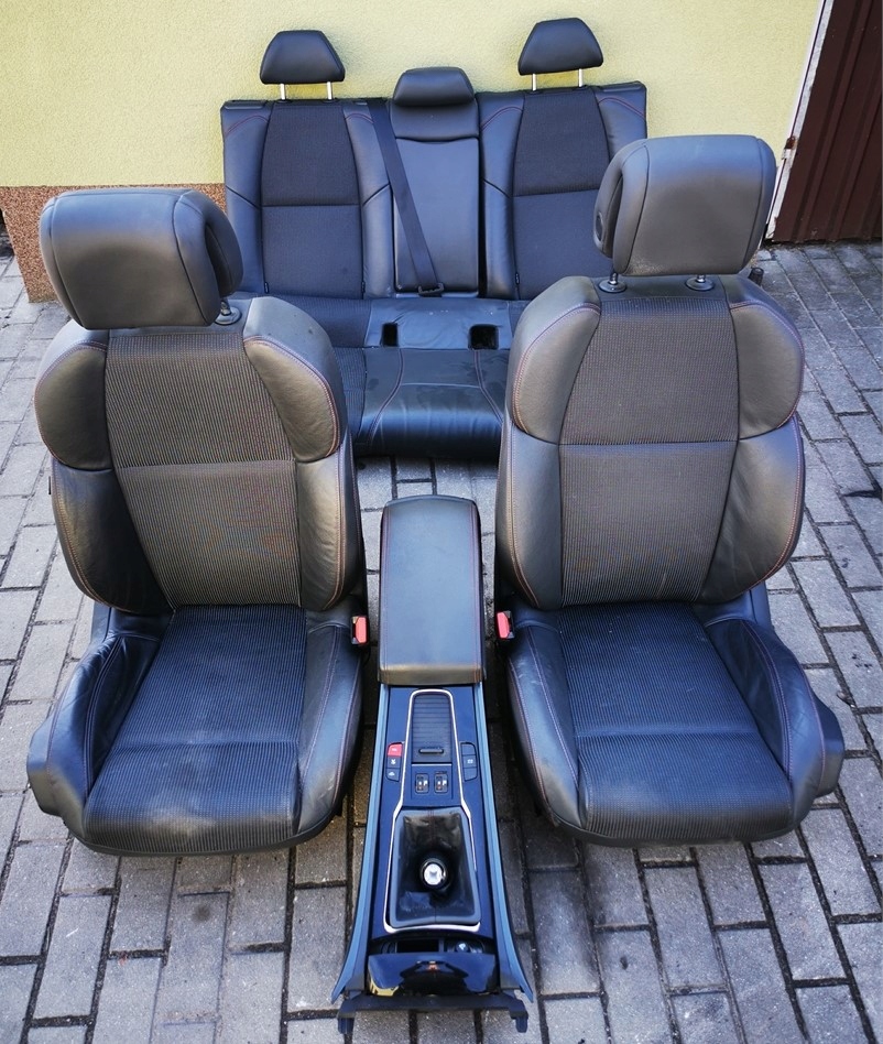 фото №1, Peugeot 508 sw kombi i lift 14-18 gt-line сиденья заднее сиденье салон