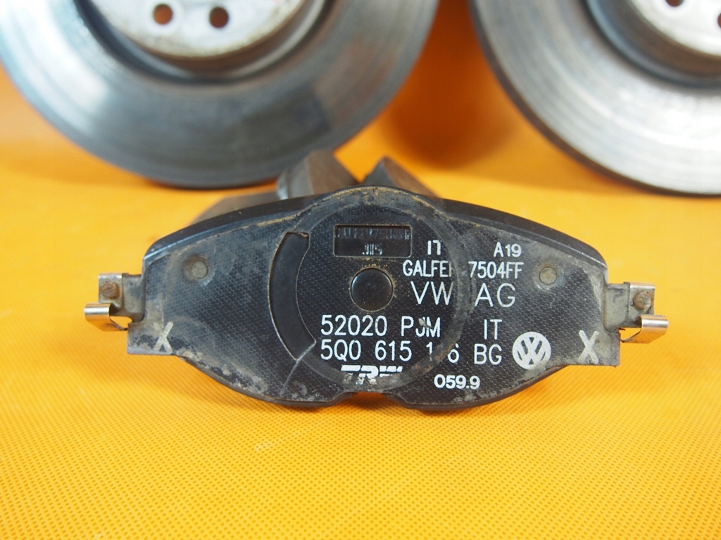 фото №11, Audi tt 8s тормозные диски тормозные перед 312mm тормозные колодки 5q0615301f