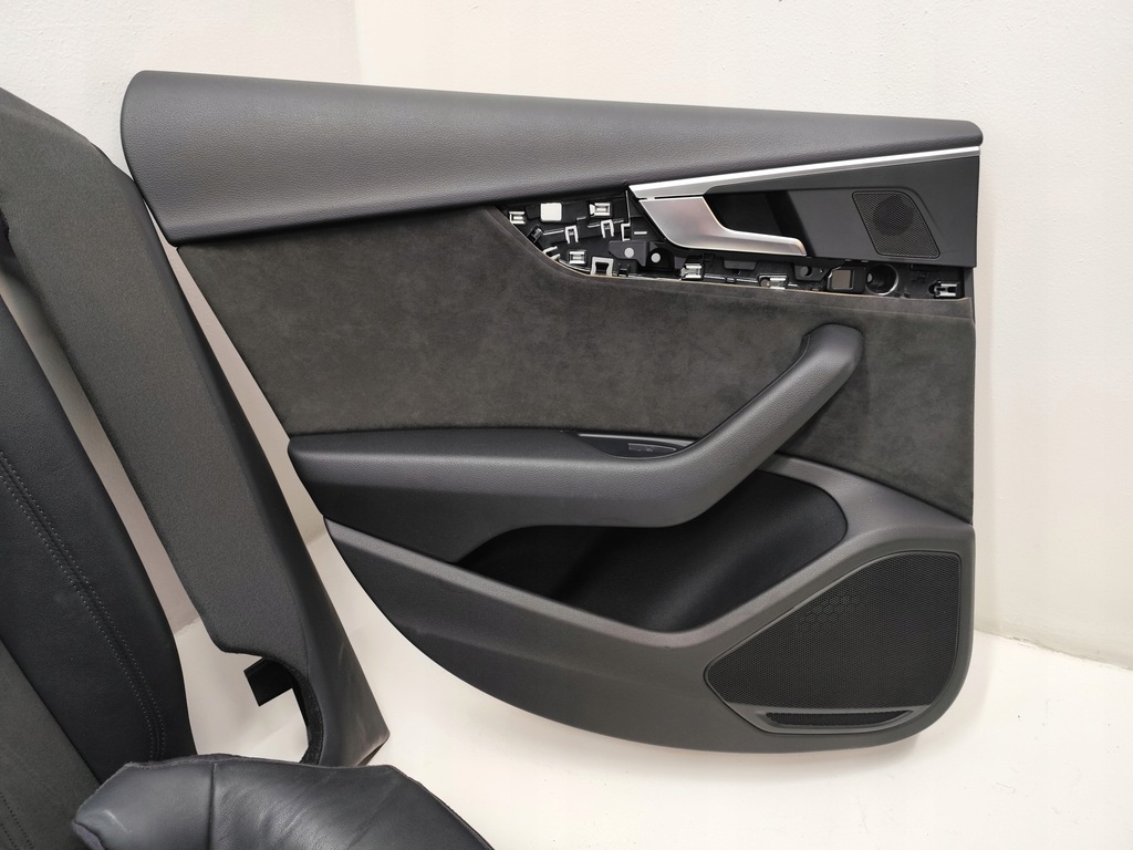 фото №14, Audi a5 8w sportback сиденья обшивки туннель кожа alcantara