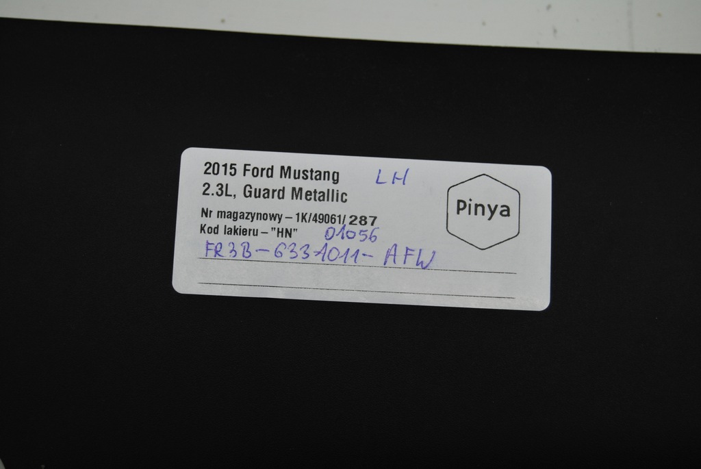 фото №5, Ліва захист обшивка стійка ford mustang vi 2015+