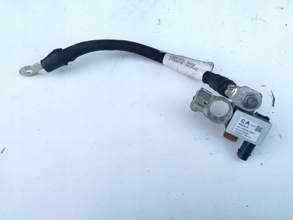 фото №1, Ds3 crossback датчик клема мінус кабель акумулятор