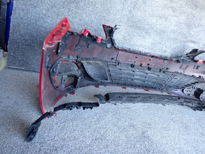 фото №10, Peugeot 308 lift 13-17 бампер передний перед