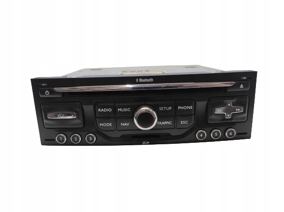 фото №1, Peugeot 5008 1 i 09- радио cd 96661984xt