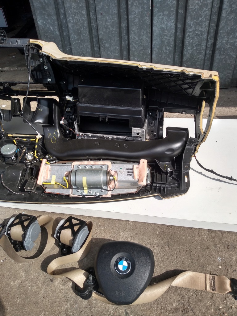 фото №14, Bmw x5 e70 lift панель приладів приладова консоль подушка безпеки ремені