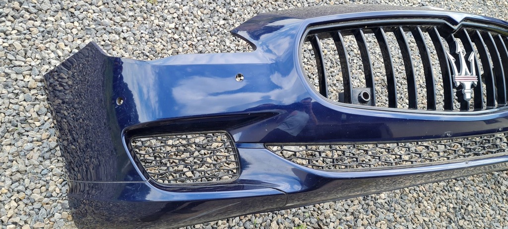 фото №11, Maserati quattroporte gts vi бампер перед передній решітка радіатора решітка радіатора pdc