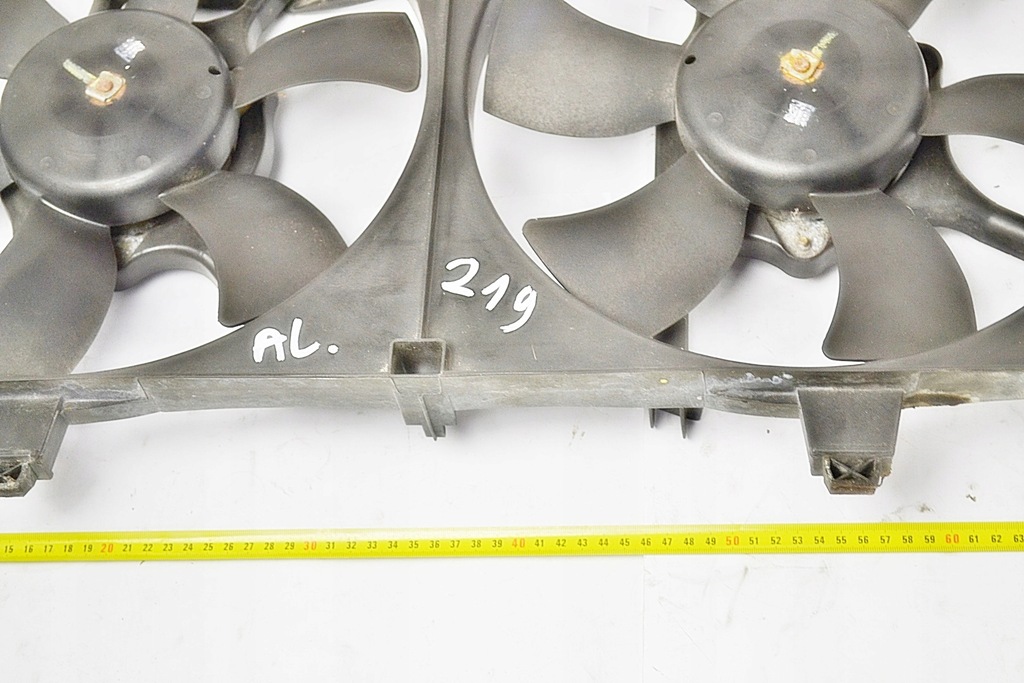 фото №10, Nissan primera p12 2,2d вентилятор вентиляторы радиатор s10