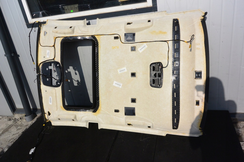 фото №11, Maserati quattroporte потолок czarna alcantara