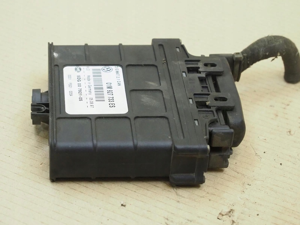 фото №6, Блок керування бортовий комп'ютер коробки vw golf 1.9tdi 01m927733es