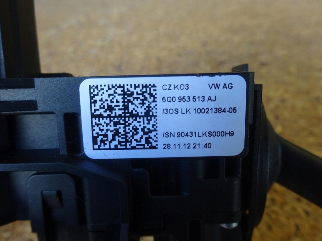 фото №12, Golf vii переключатель комбинированный подрулевой переключатель рычаг 5q0953507ag 5q0953513aj