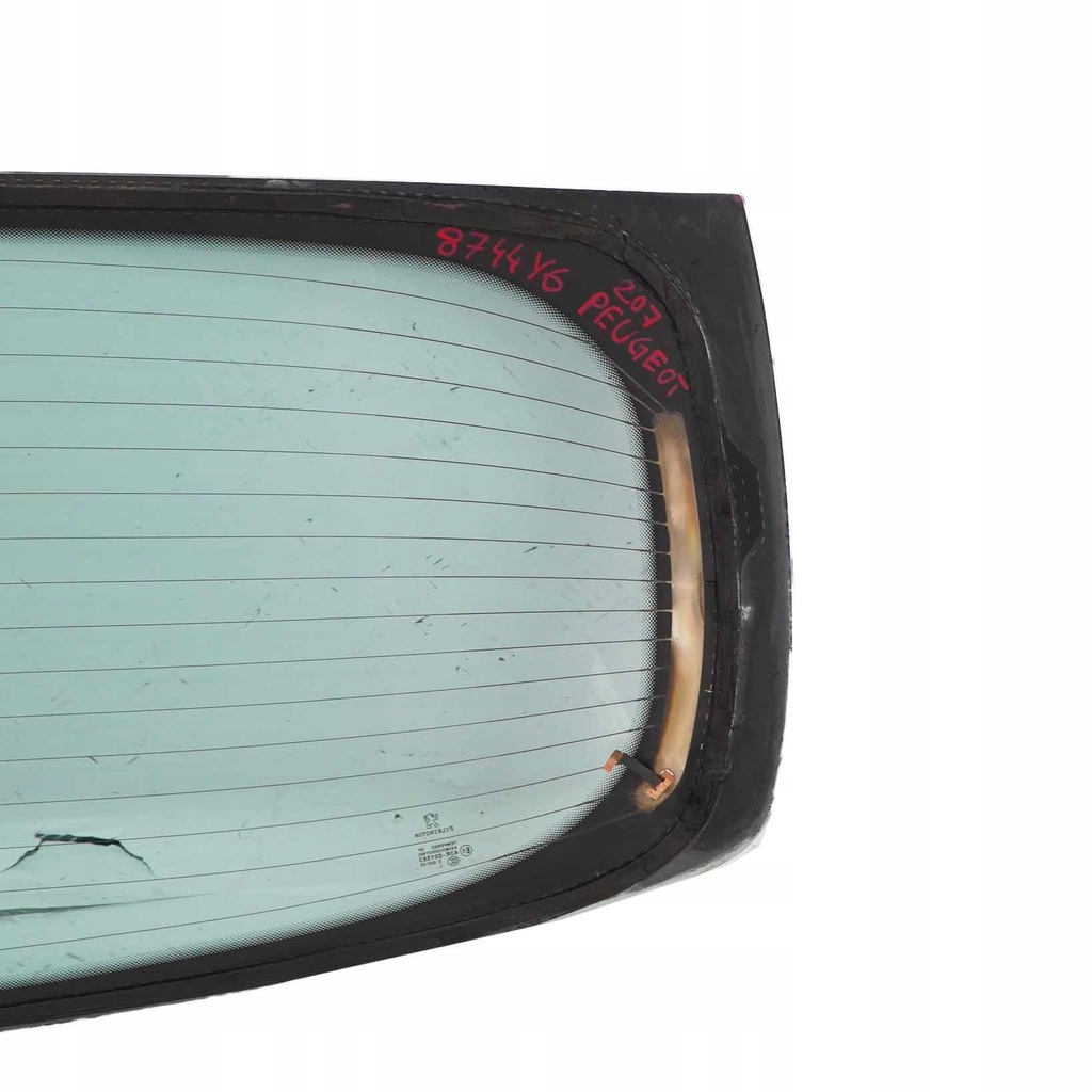 фото №15, Peugeot 207 хетчбек скло задня as2