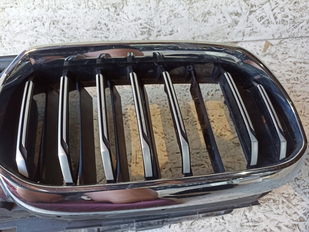 фото №16, Bmw g30 g31 lift lci жалюзі повітропровід решітка радіатора