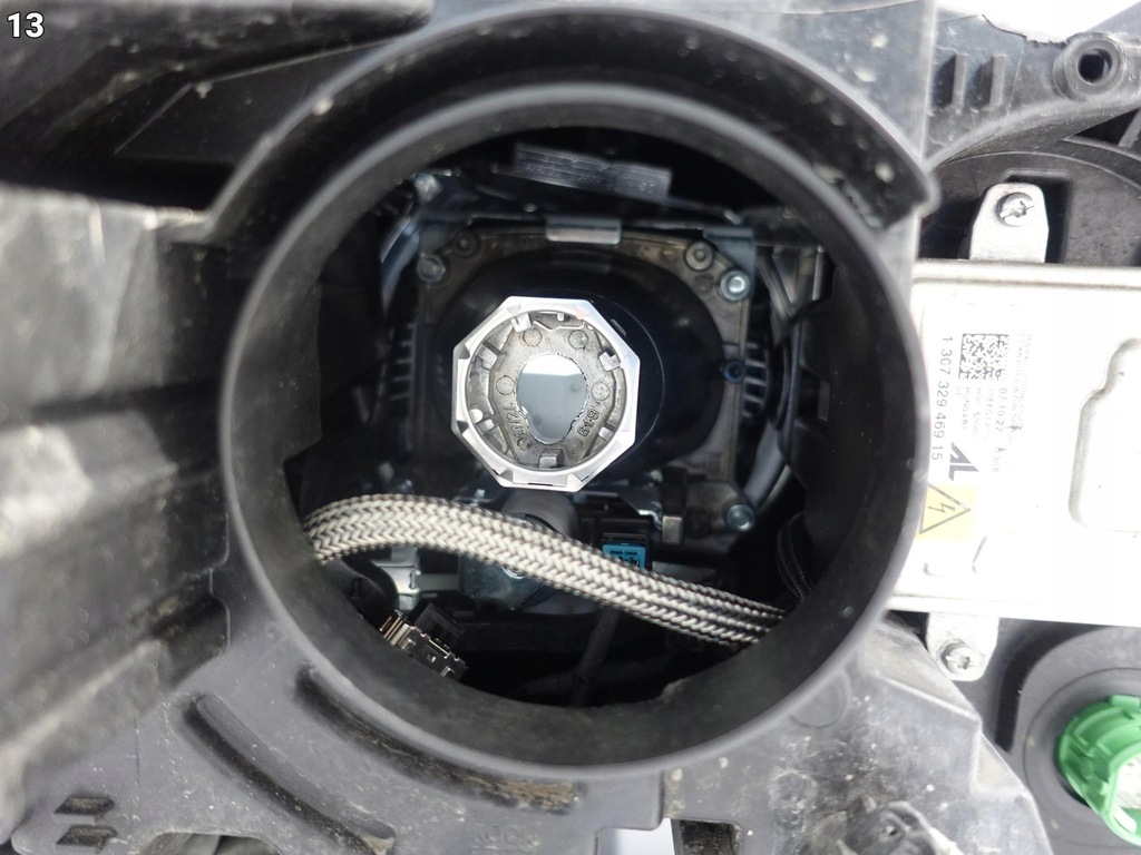 фото №14, Alfa romeo stelvio 16- ксенон + led модулі ліва лампа перед europa