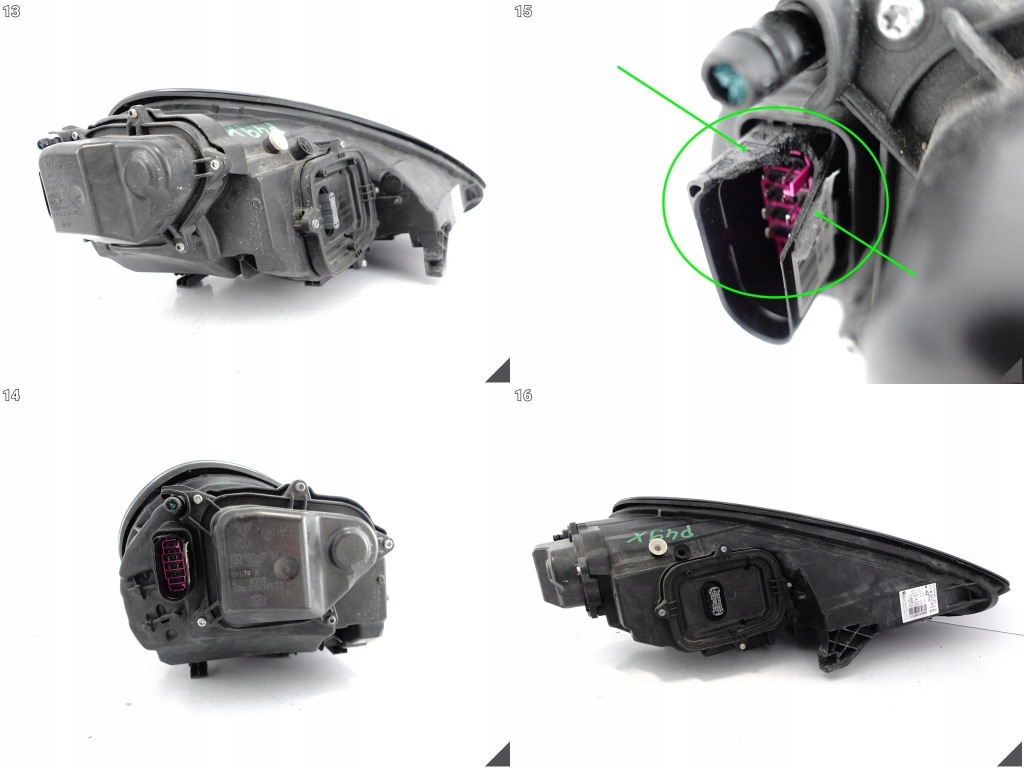 фото №11, Porsche panamera 970 lift mk2 13-16 pdls plus поворотная full led лампа левая