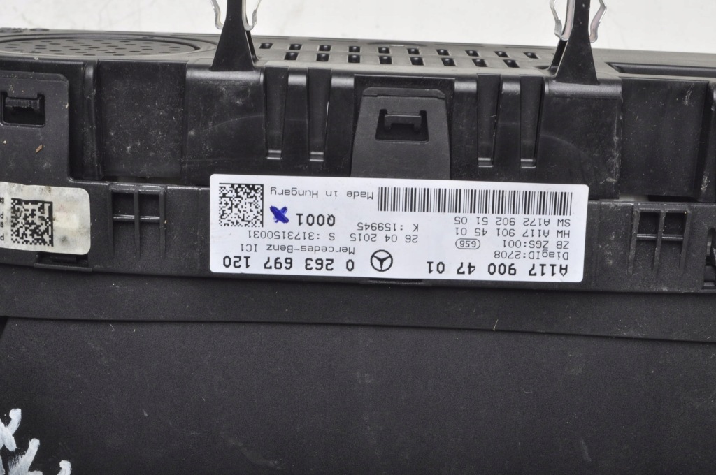 фото №7, Mercedes w117 лічильник прилади a1179004701 anglik