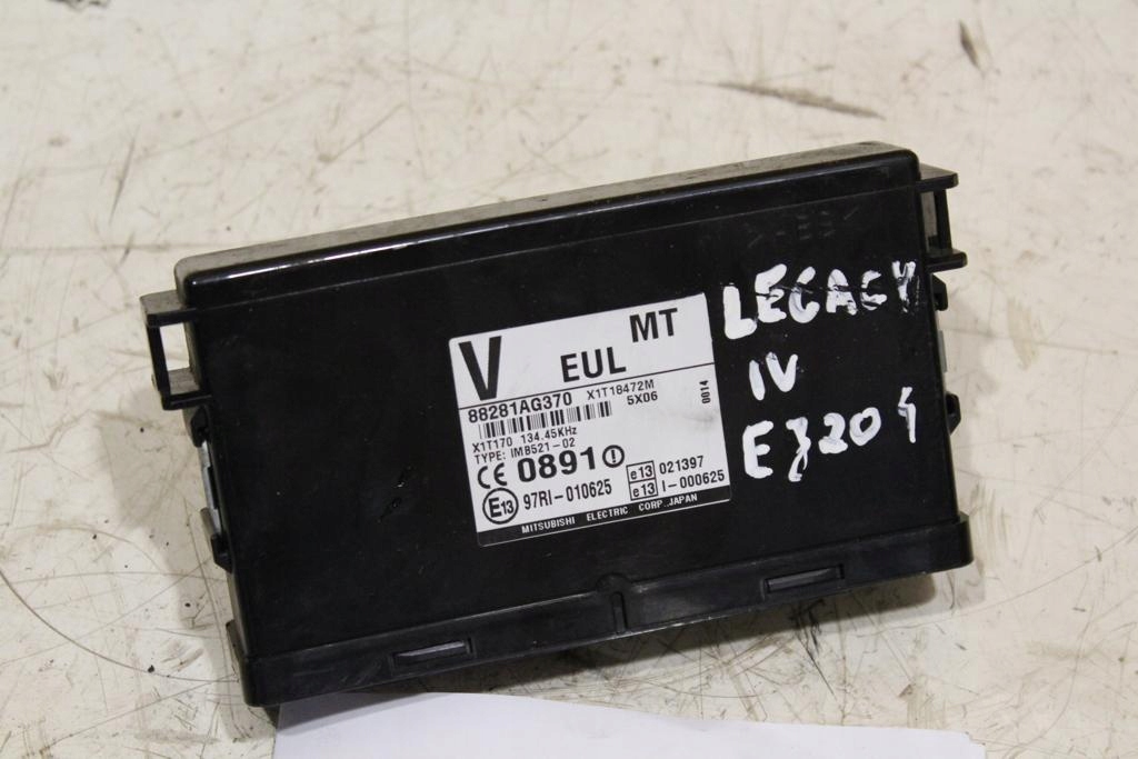 фото №1, Модуль блок керування subaru legacy iv 2007 2.0 ej204 88281ag370