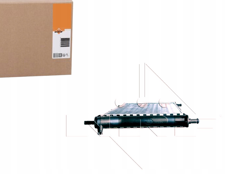 фото №1, Радиатор fiat panda 1,1 95-03 nrf