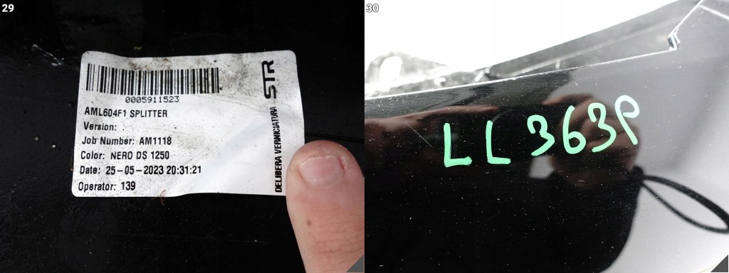 Aston martin vantage ii 2 18-24 купе f1 edition бампер спойлер перед с Разборки