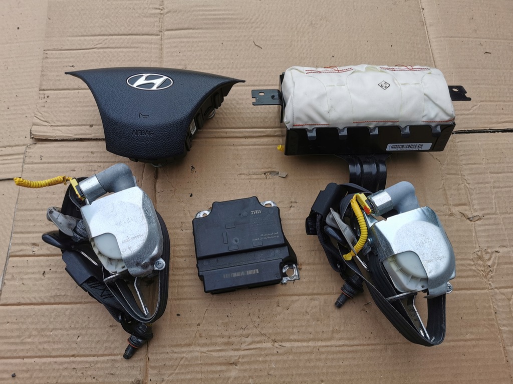 фото №1, Hyundai i30 ii 12- комплект набір подушка безпеки подушки безпеки ремені модуль