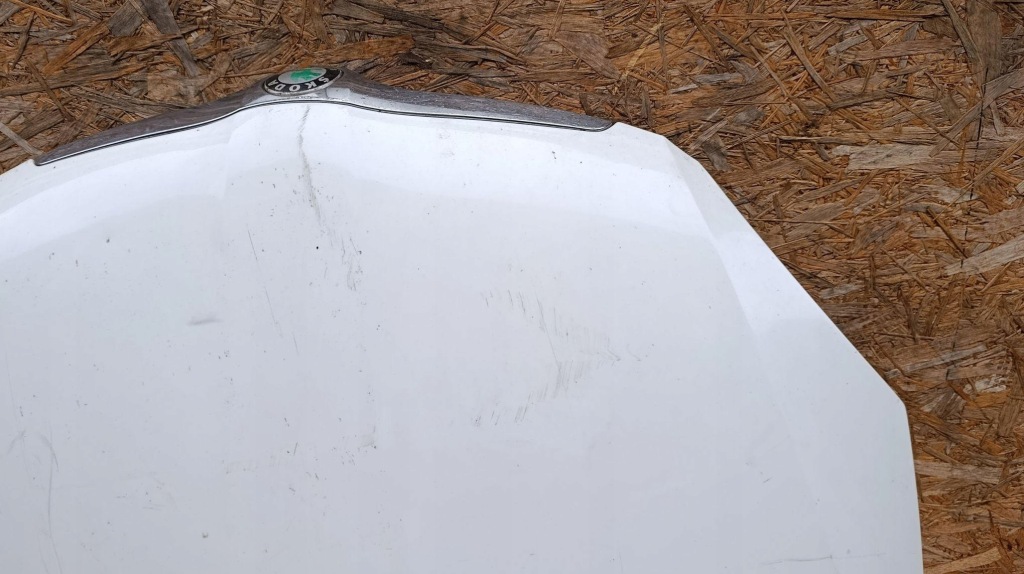 фото №7, Капот крышка двигателя przed liftem skoda fabia ii 2 roomster praktik белый