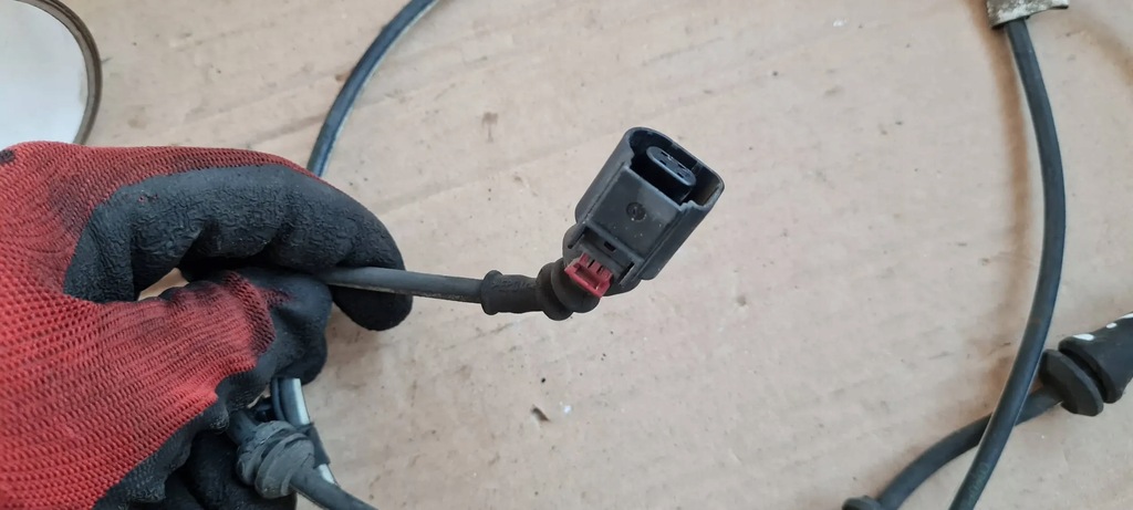 фото №6, A5 8w жгут электропроводка колеса abs правый перед разъёмы a4 b9 8w