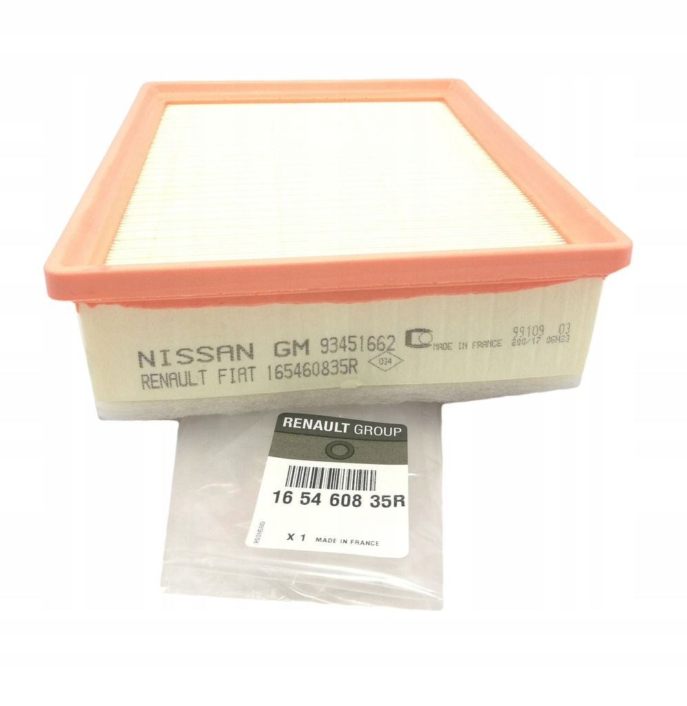 фото №1, Фильтр воздуха renault trafic iii 1.6 165460835r