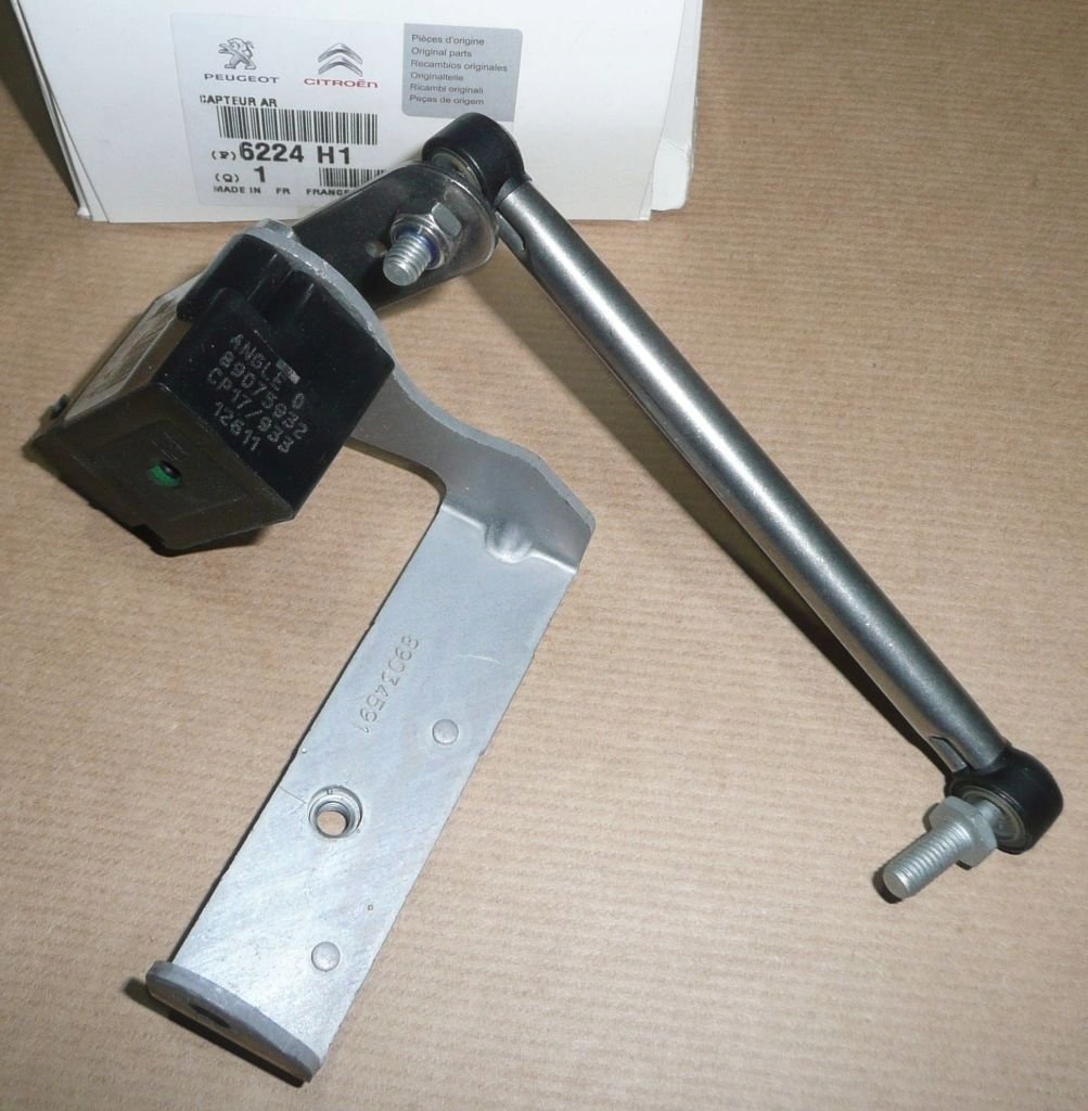 фото №1, Двигун регулювання світла оригінальний номер peugeot 607 6224h1