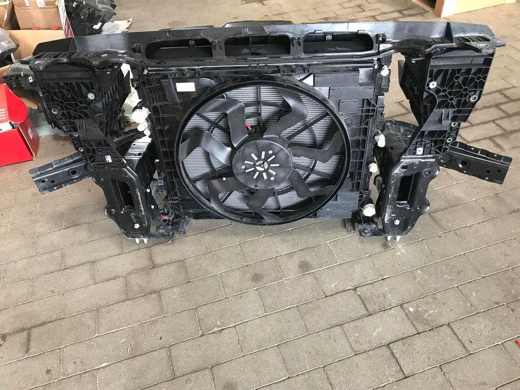 фото №5, Усилитель балка бампера вентилятор радиатор mercedes w167 167 x167 gle