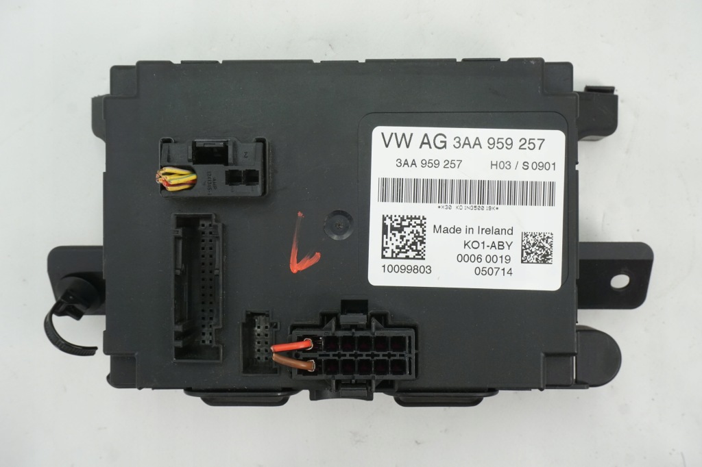 фото №1, Модуль блок управления сиденье vw 3aa959257