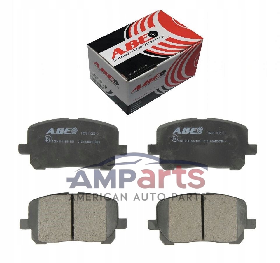 фото №1, Pontiac vibe 2003-2008 гальмівні колодки гальмівні перед