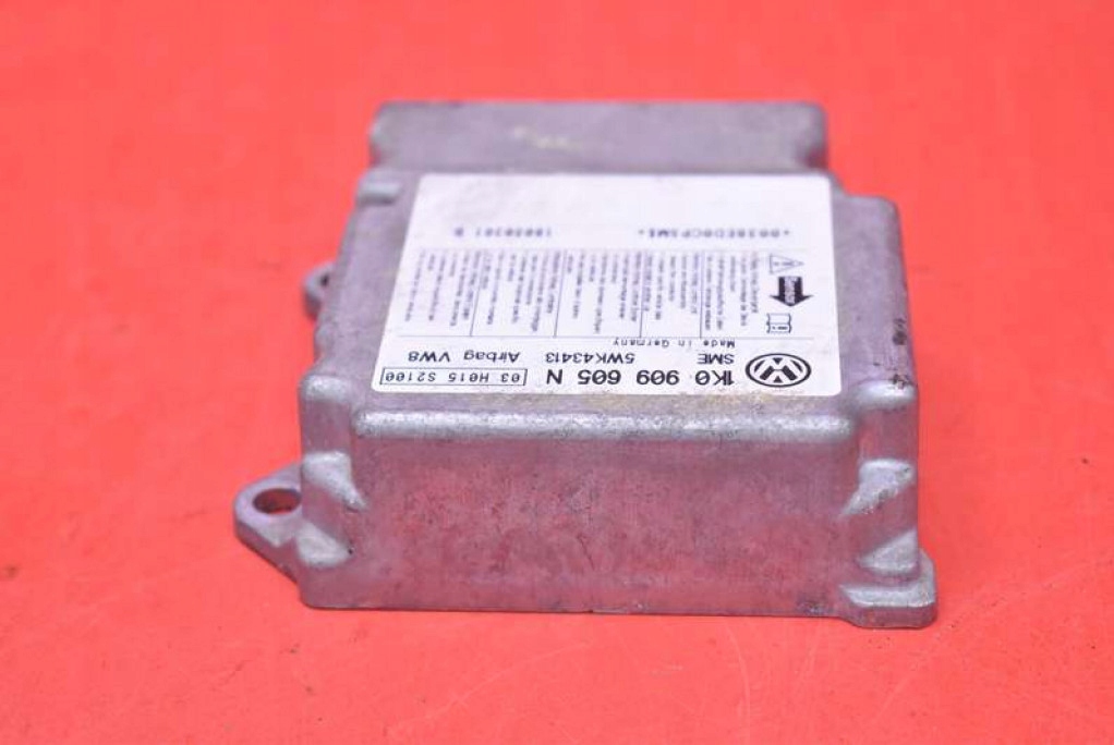 фото №5, Модуль датчик подушка безопасности подушек 1k0909605n seat toledo 3 iii 04-10
