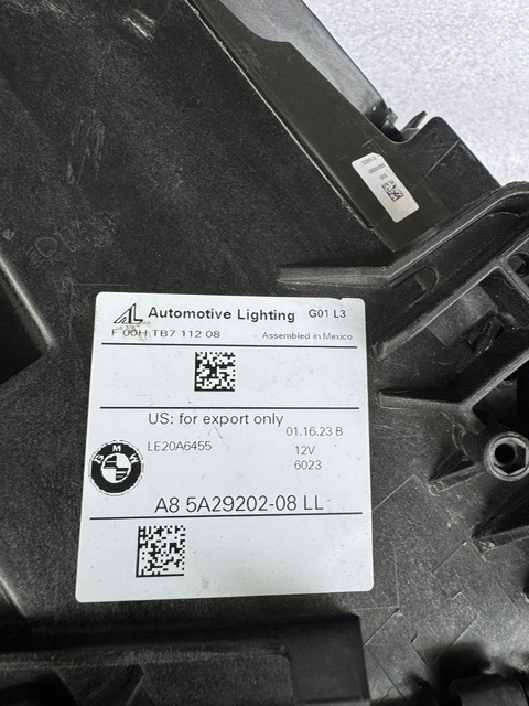 Купити Ліхтарі  bmw x3 g01 рестайлінг  x4 g02 рестайлінг  full led ліва правий