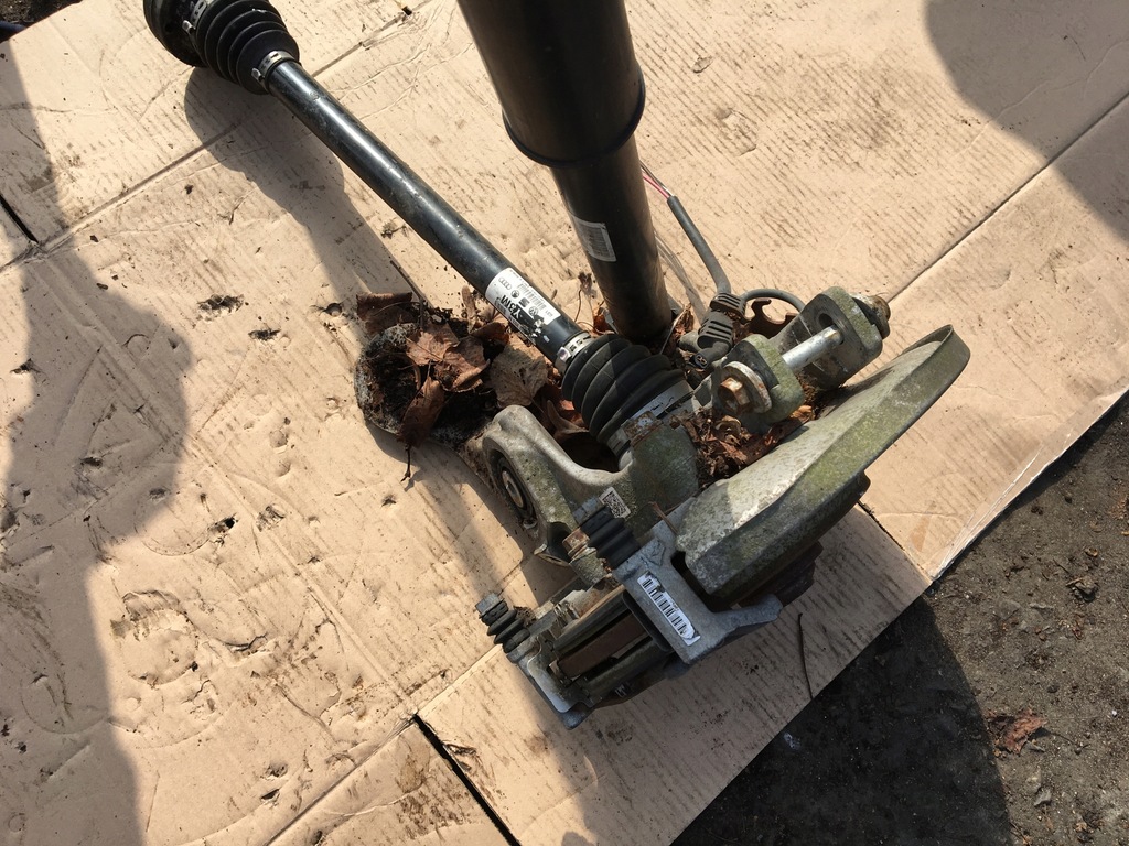 фото №5, Поворотний кулак лівий задня audi a4 b8 a5 quattro підвіска