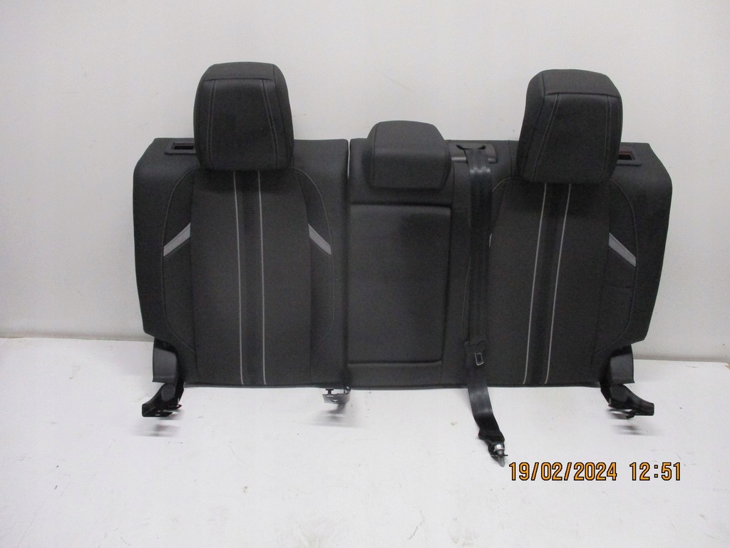 фото №12, Обивка сиденья заднее сиденье pół кожа opel astra l