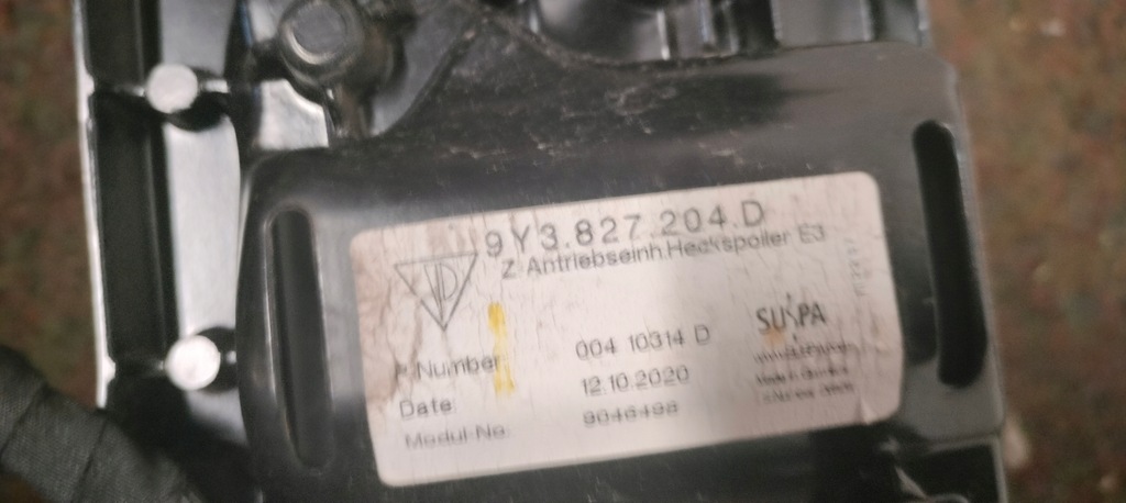 фото №6, Механізм спойлер задня porsche cayenne coupe 9y3