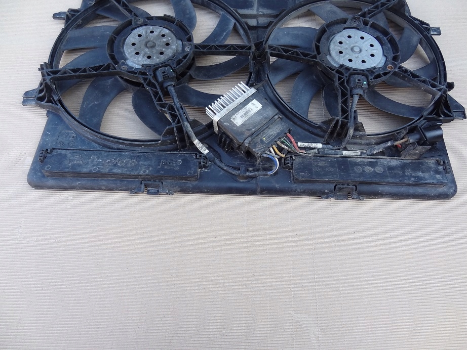 фото №7, Комплект вентиляторы вентилятор модуль 8k0121207a 8k0121003m macan q5 a6 a7
