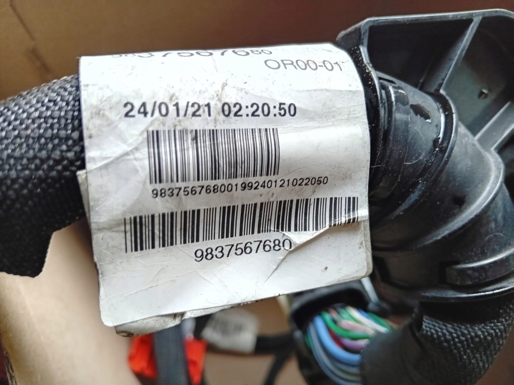 фото №9, Opel mokka ii b електропроводка двигуна 1.2 thp 9841132080 9837567680