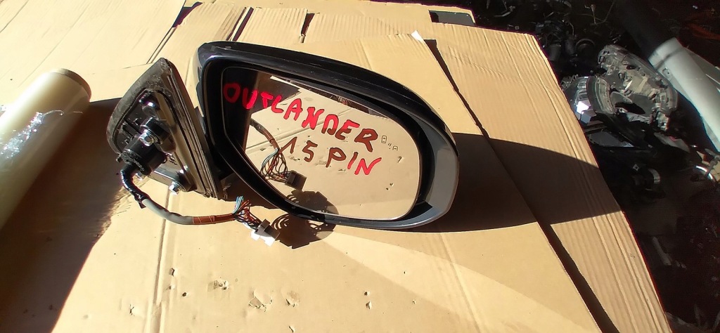 фото №1, Mitsubishi outlander iii lift дзеркало зовнішнє праве 15 pin камера