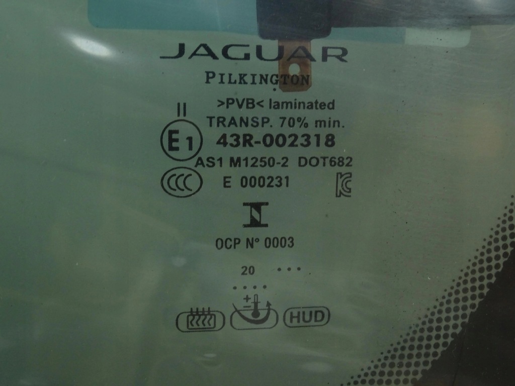 фото №9, Nowa оригінальна скло лобове hud solar jaguar xe x760 2021-2024 t4n31468