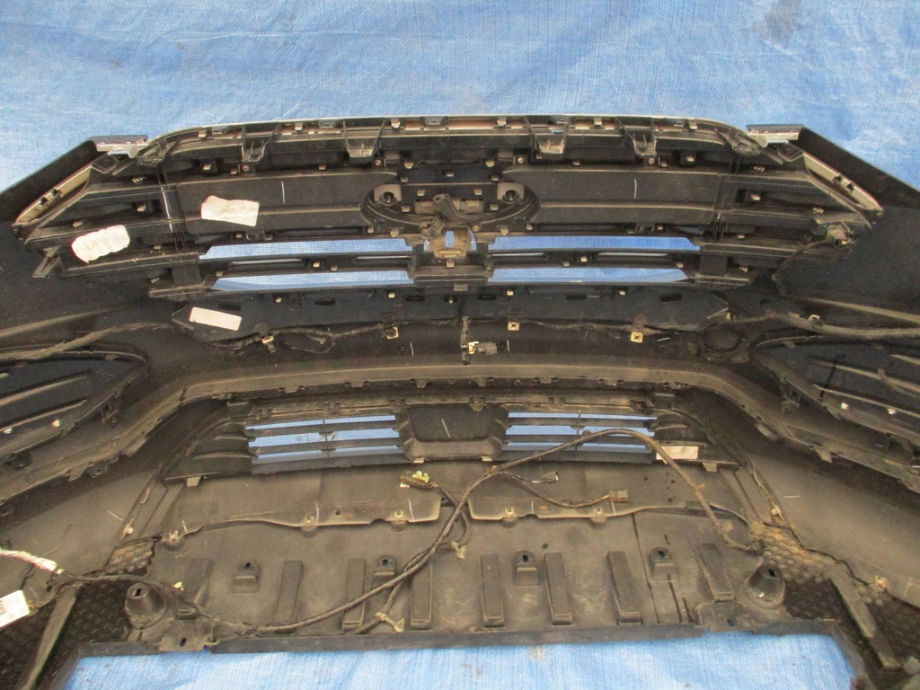 фото №14, Бампер перед передний ford edge ii lift омыватель цвет agate black металлик