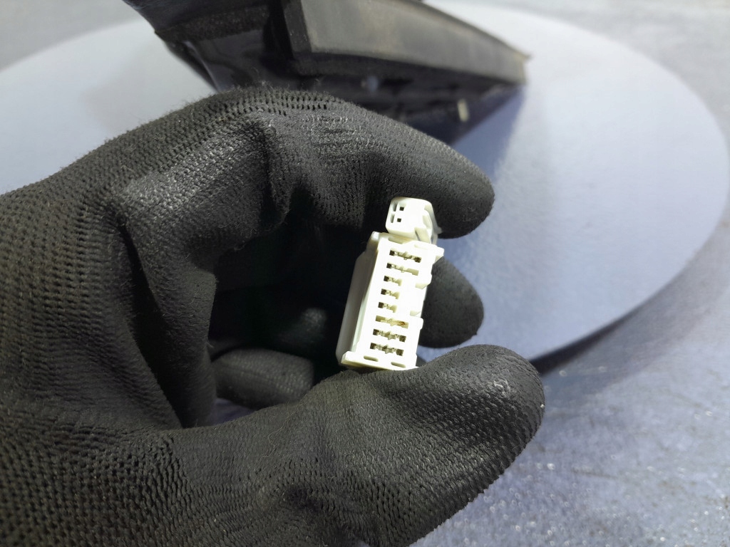 фото №6, Honda accord viii зеркало правое 12 pin eu nh737m