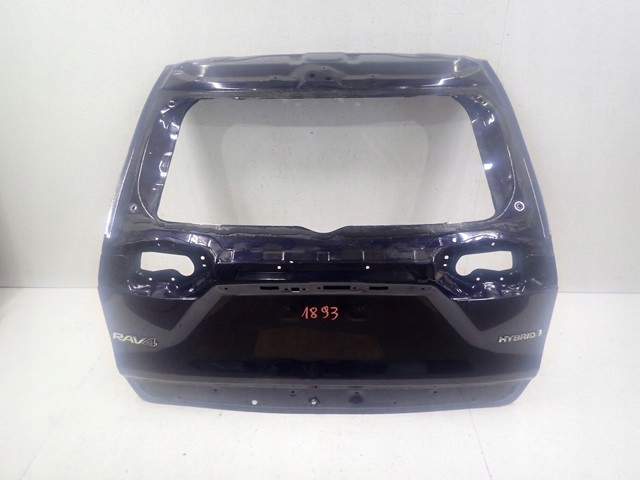 фото №1, Крышка багажника задняя крышка toyota rav rav4 5 v 2019-