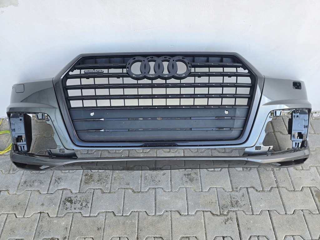 фото №1, Audi q7 s-line 4m0 бампер перед передний 4m0807437