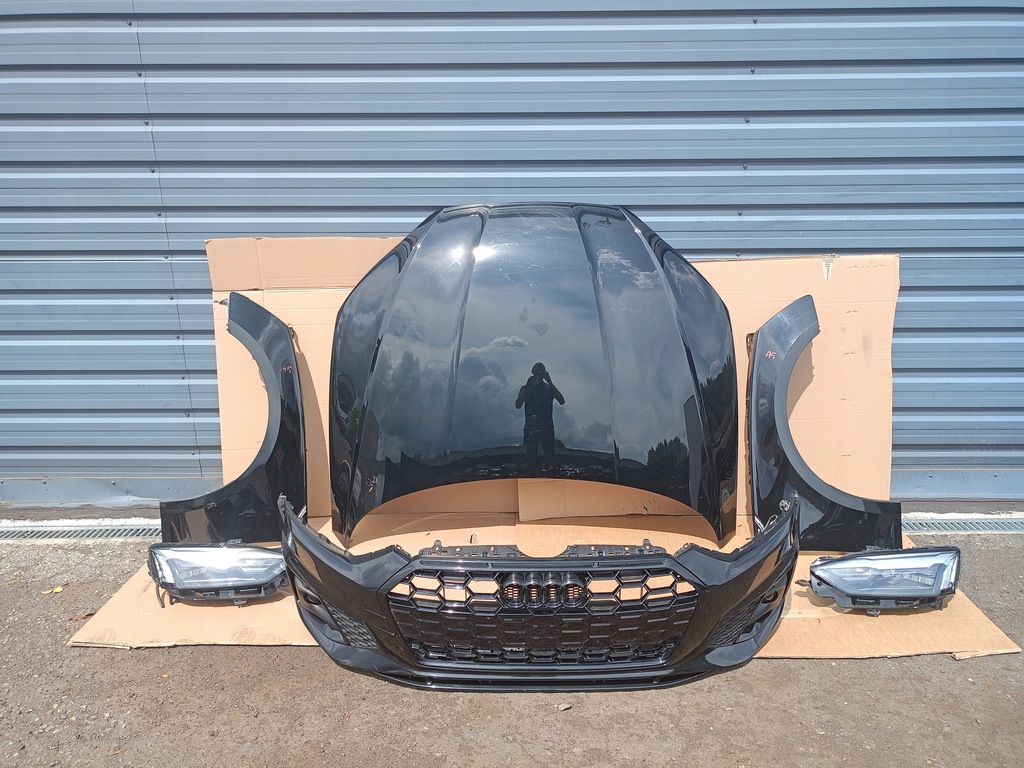 фото №1, Капот бампер лампи крила радіатор pas перед audi a5 8w6 lift s-line