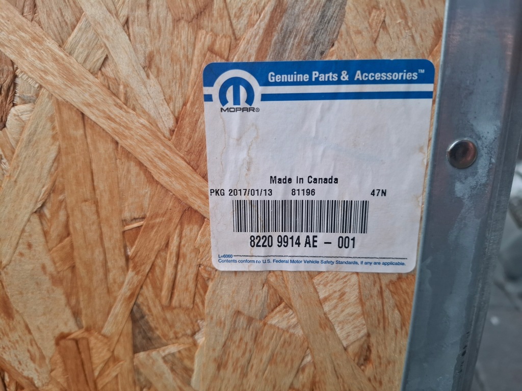 фото №10, Jeep wrangler jk 06-18 бампер перед новый оригинал 82209914ae