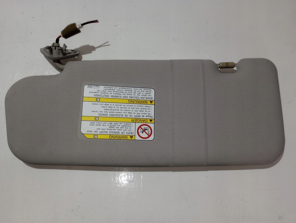 фото №1, Mitsubishi grandis защита солнцезащитная правая