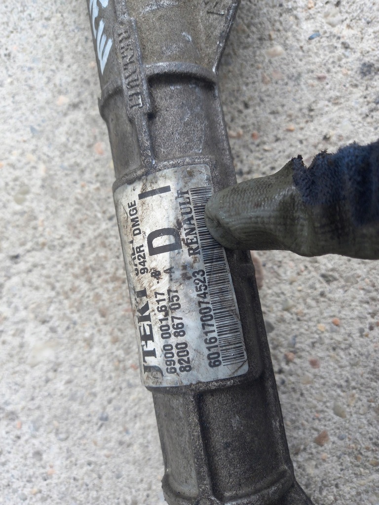 фото №9, Рулевая рейка renault twingo ii eu 8200867057 07-14